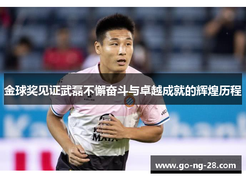 金球奖见证武磊不懈奋斗与卓越成就的辉煌历程