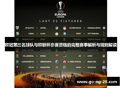 欧冠第三名球队与欧联杯参赛资格的完整赛事解析与规则解读 欧冠第三名球队与欧联杯参赛资格的完整赛事解析与规则解读